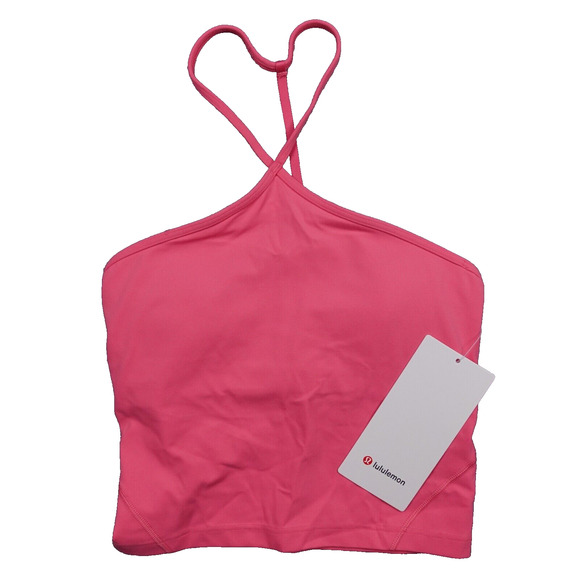lululemon athletica Tops - New Lululemon Size 0 Align T Strap Tank SAKP Sakura Pink Bra Nulu $68